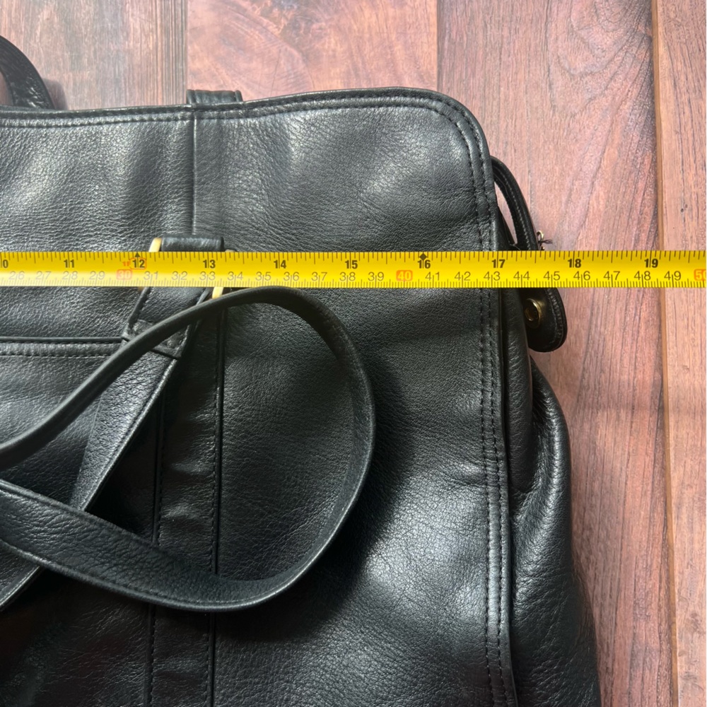 Bossino Black Leather Bag - Picture 13 of 13